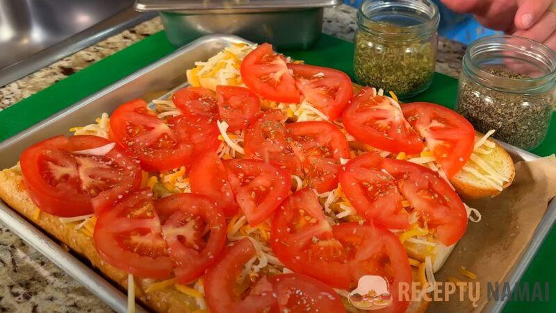 Намного вкуснее, чем пицца. Сочная начинка на хрустящем хлебе: бутерброды на завтрак, обед или ужин