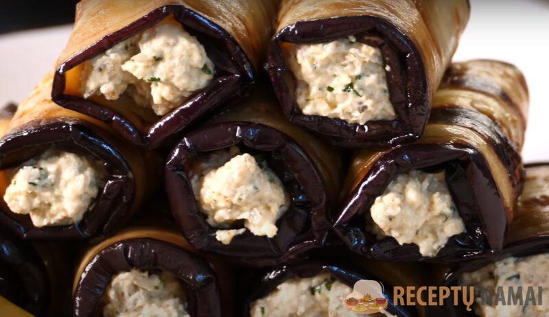 Грузинские рулетики из баклажанов с особой начинкой. Все гости сказали, что так вкуснее