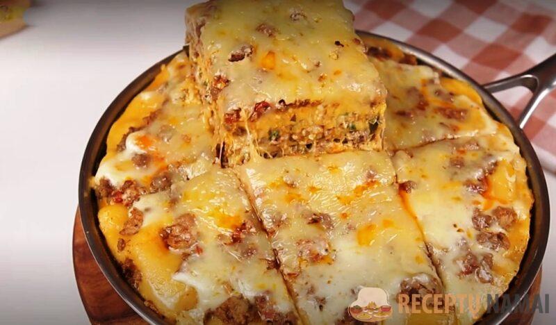 Фарш такой вкусный, что готовлю так 3 раза в неделю. Сытное блюдо с быстрым приготовлением
