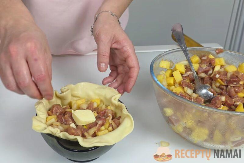 Жаркое в горшочках из теста: простой семейный ужин, а вкус лучше чем в дорогом ресторане!