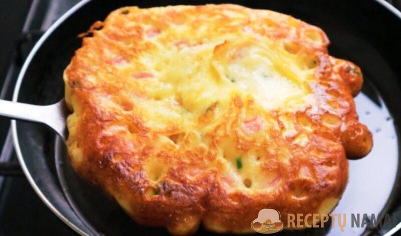 Минутная вкуснота на завтрак из кефира. Готовлю к чаю через день