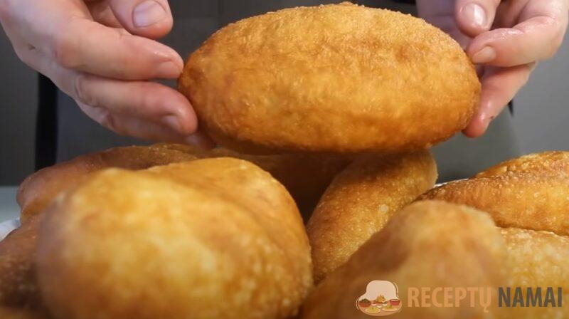 Невероятное тесто: как пух. Пирожки жареные с картошкой