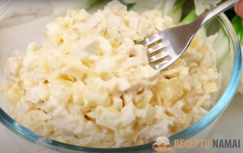 Даже на диете от него не откажусь. Салат "Гавайский" - можно использовать, как намазку на хлеб