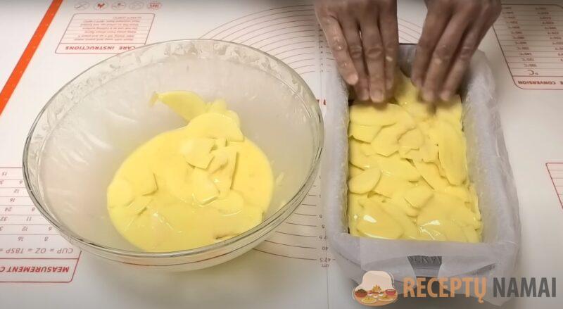 Яблочный пирог без теста. Из простых, доступных ингредиентов - замечательный торт