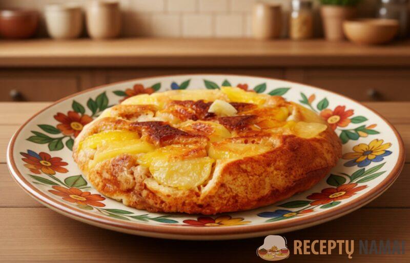 Яблочный пирог на сковороде: классический рецепт за считанные минуты!