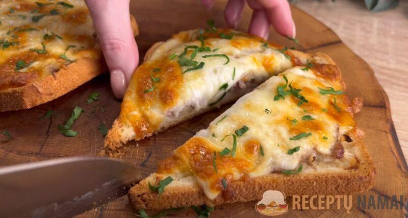 Простые продукты: хлеб и говяжий фарш. Топ 3 лучших рецептов горячих бутербродов