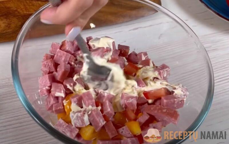 Без варки за 5 минут. Салат "Восточный" -  всего 3 простых ингредиента