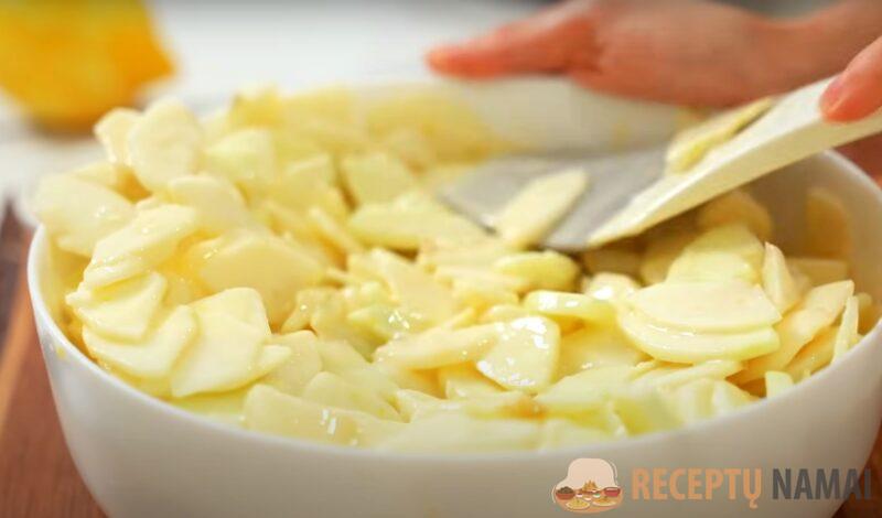 Французский яблочный пирог: много яблок и мало теста. Изумительно вкусный и нежный