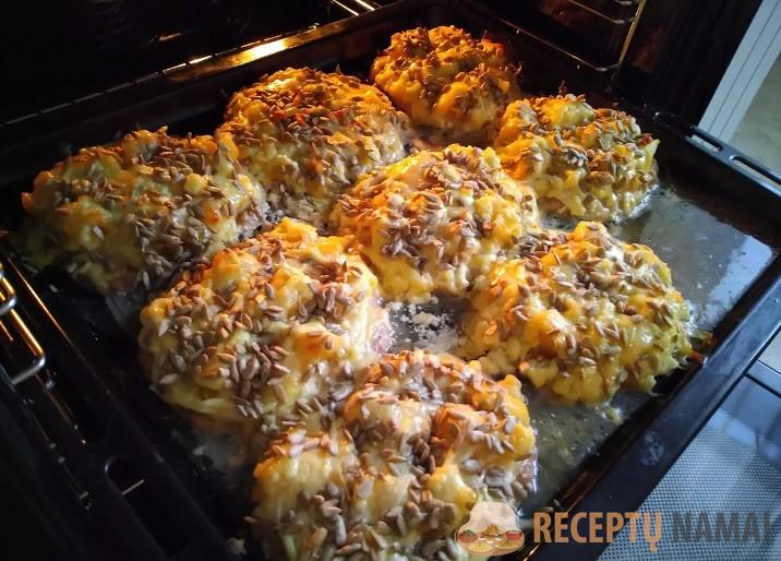 Принимала на выходных гостей и угощала их такими порционным мясным блюдом. Все очень хвалили блюдо