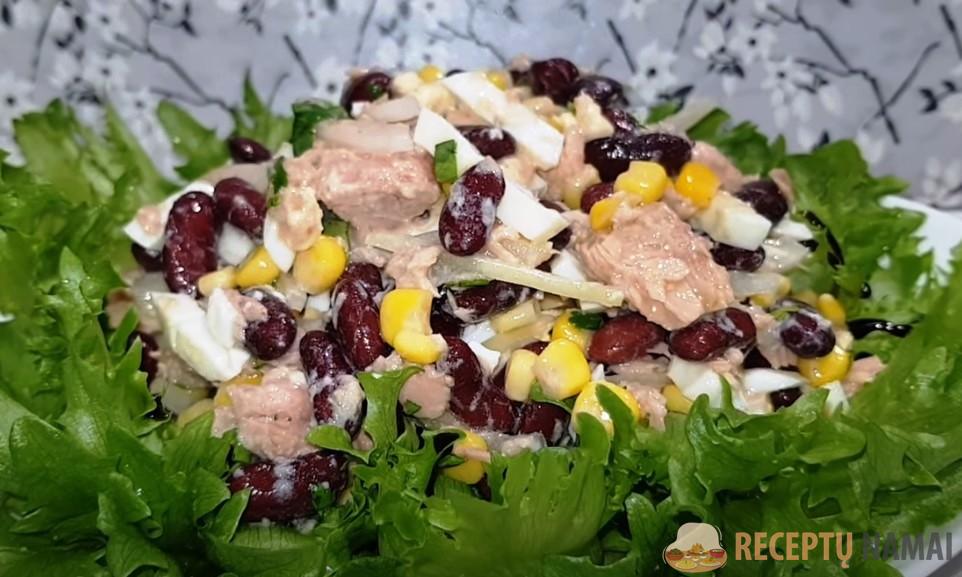 Эти 3 баночки спасли когда-то мой Новый год! Вкусный салат для нежданных гостей с фасолью и тунцом
