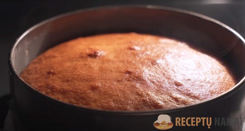 Вкусный и сочный пирог с мандаринами. Простой и быстрый рецепт