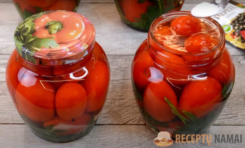 Рассол выпивается быстрее, чем съедаются помидоры. Помидоры без уксуса "Красная девица"