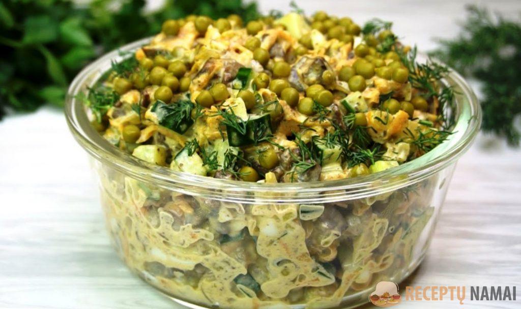 Действительно очень вкусный! Король над всеми салатами из печени: секрет в приготовлении печени!