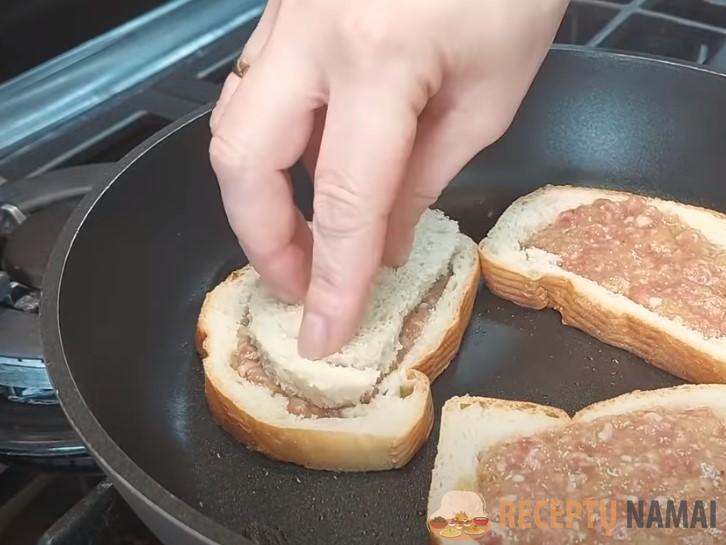 Ленивые "беляши" за 10 минут. Без теста и большого количества масла