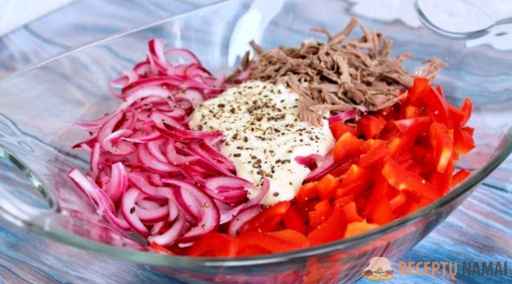 Салат «Огонь» всего из трех вкусных ингредиентов. Вкусно, пикантно и ароматно