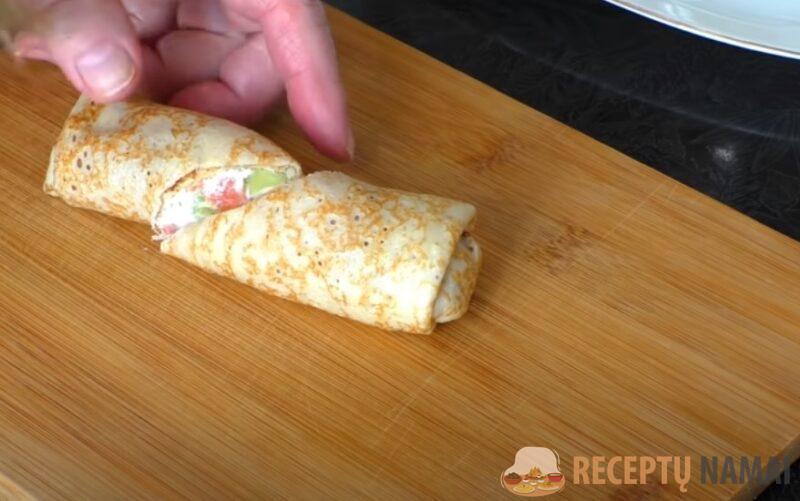 Всегда готовлю на масленицу. Тонкие блинчики с очень вкусной начинкой