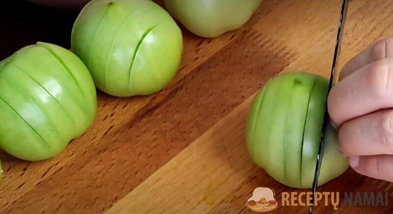 Зелёные помидоры: быстро и вкусно. Такие съедаются даже быстрее, чем красные