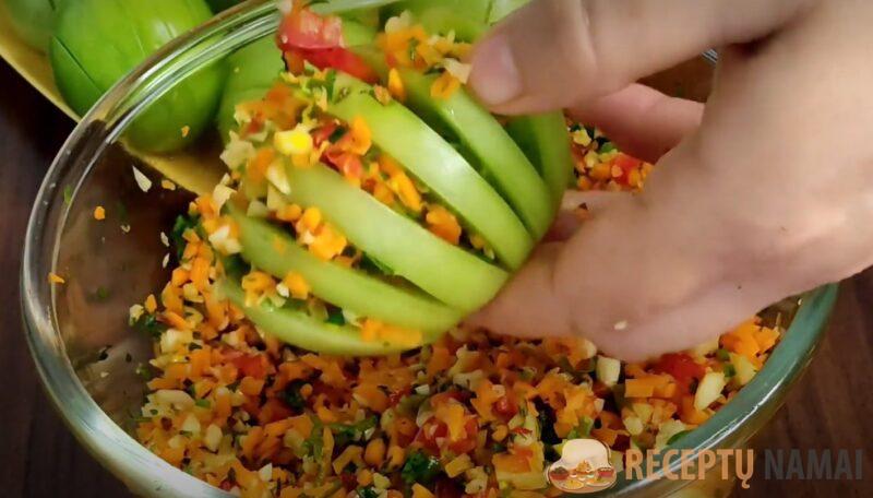 Зелёные помидоры: быстро и вкусно. Такие съедаются даже быстрее, чем красные