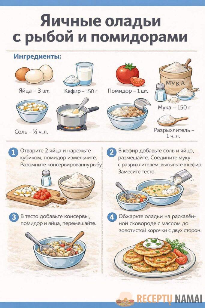 На такой завтрак время точно найдется. Быстрые чудо-оладьи: сытные и невероятно вкусные!