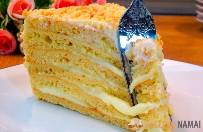 Творожный “Наполеон” по бабушкину рецепту - все гости просят только его!