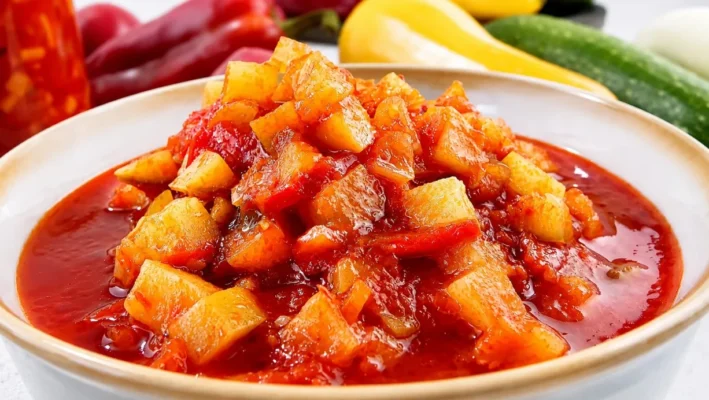 Parduotuvinio kečupo neperku: gaminu „Uncle Ben’s“ stiliaus cukinijų padažą žiemai — pigiai ir be indų sterilizacijos