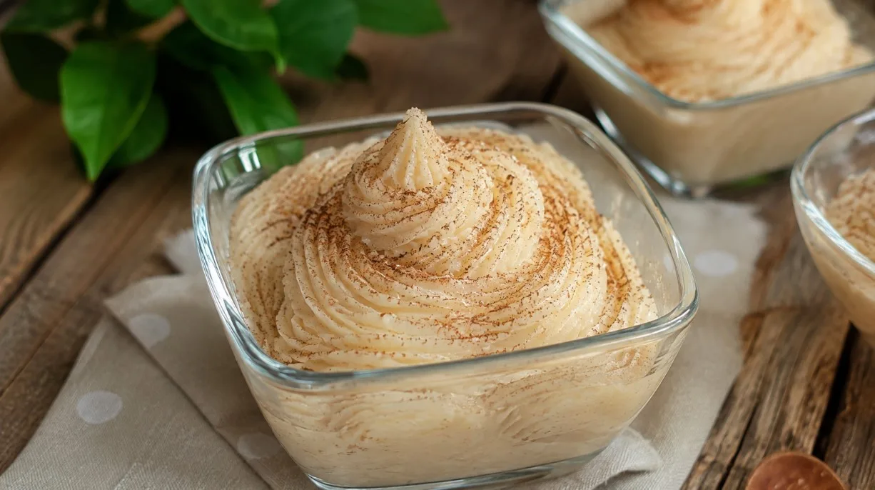 Rudens desertas per 5 minutes: blenderiu sutrinti obuoliai su grietinėle