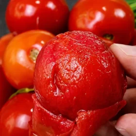Pomidorai, verdami 5 minutes — sultingas užkandis su česnaku ir krapais