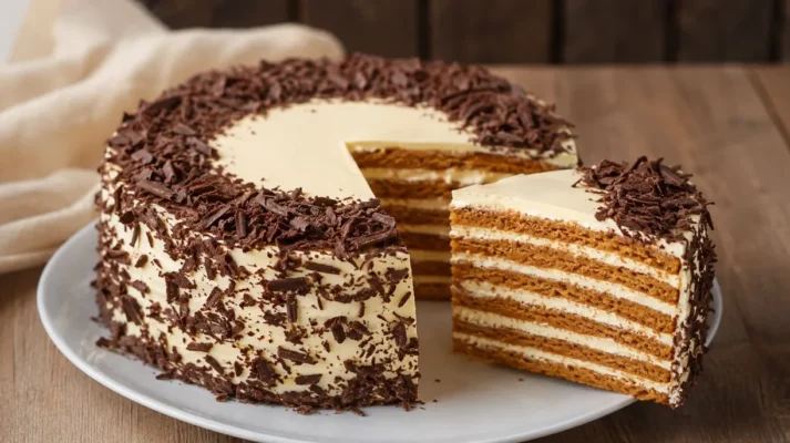 Nepaprastai švelnus tortas „Baltos naktys“ — patikrintas šeimos receptas iš 80-ųjų