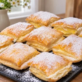 Mini „Napoleonas“ per 15 minučių: be kočiojimo, greitas ir paprastas