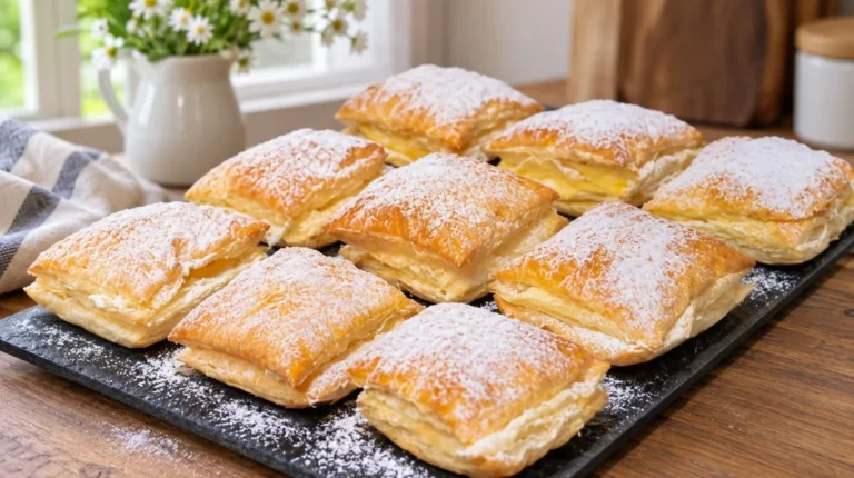 Mini „Napoleonas“ per 15 minučių: be kočiojimo, greitas ir paprastas