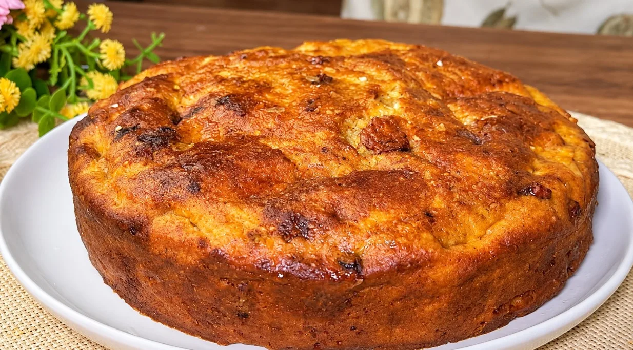 Minkštas morkų pyragas be miltų ir cukraus — kepamas 180 °C, 50 min
