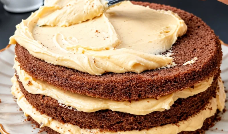 Šokoladinis biskvitas mikrobangėje per 7 minutes — tinginio tortas su kefyru ir grietininiu kremu