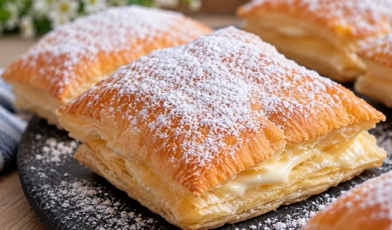 Mini „Napoleonas“ per 15 minučių: be kočiojimo, greitas ir paprastas