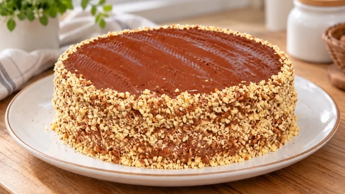Šokoladinis tortas „Garažas“ — 6 ploni lakštai, kepami po 12 minučių